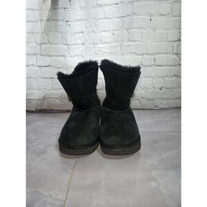 UGG Bailey Button Bling Women's Size 7 Black Boots